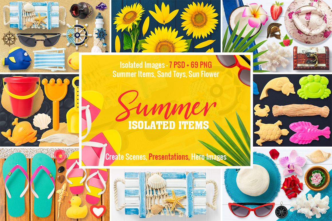 0 Isolated Summer Items Preview 1.jpg